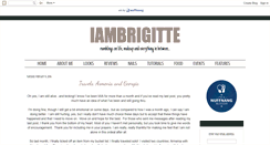 Desktop Screenshot of iambrigitte.com
