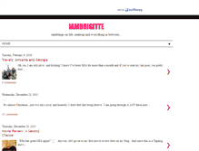 Tablet Screenshot of iambrigitte.com